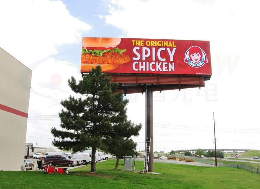 C-Fit Outdoor P10 LED Billboard In USA